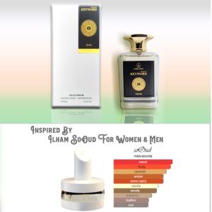 Keyword Inspired by SoOud Ilham for Unisex Perfume, EDP 100ml